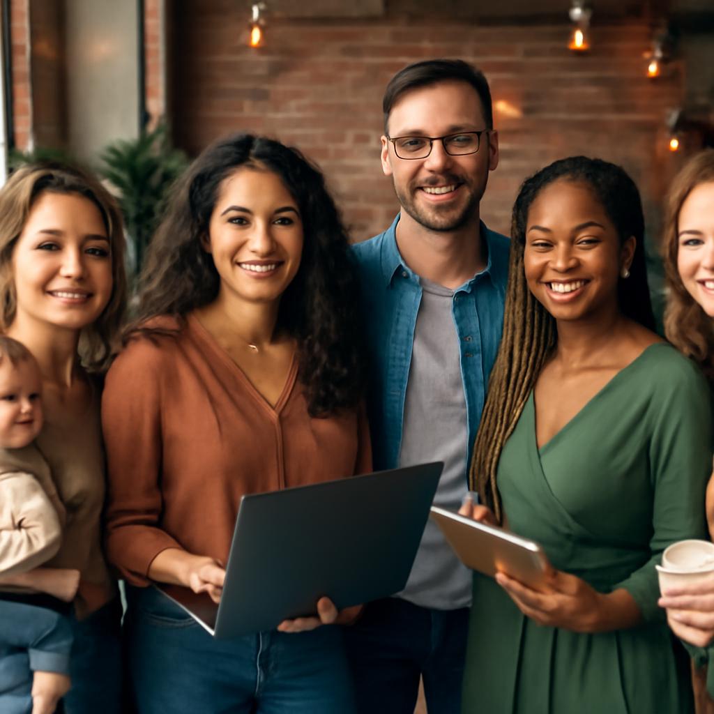 grupo para eventos colaborativos de mães empreendedoras