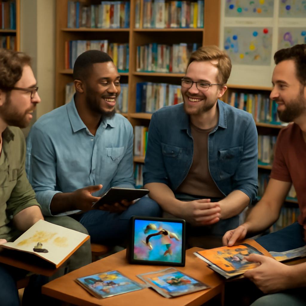 grupo para debater literatura infantojuvenil digital