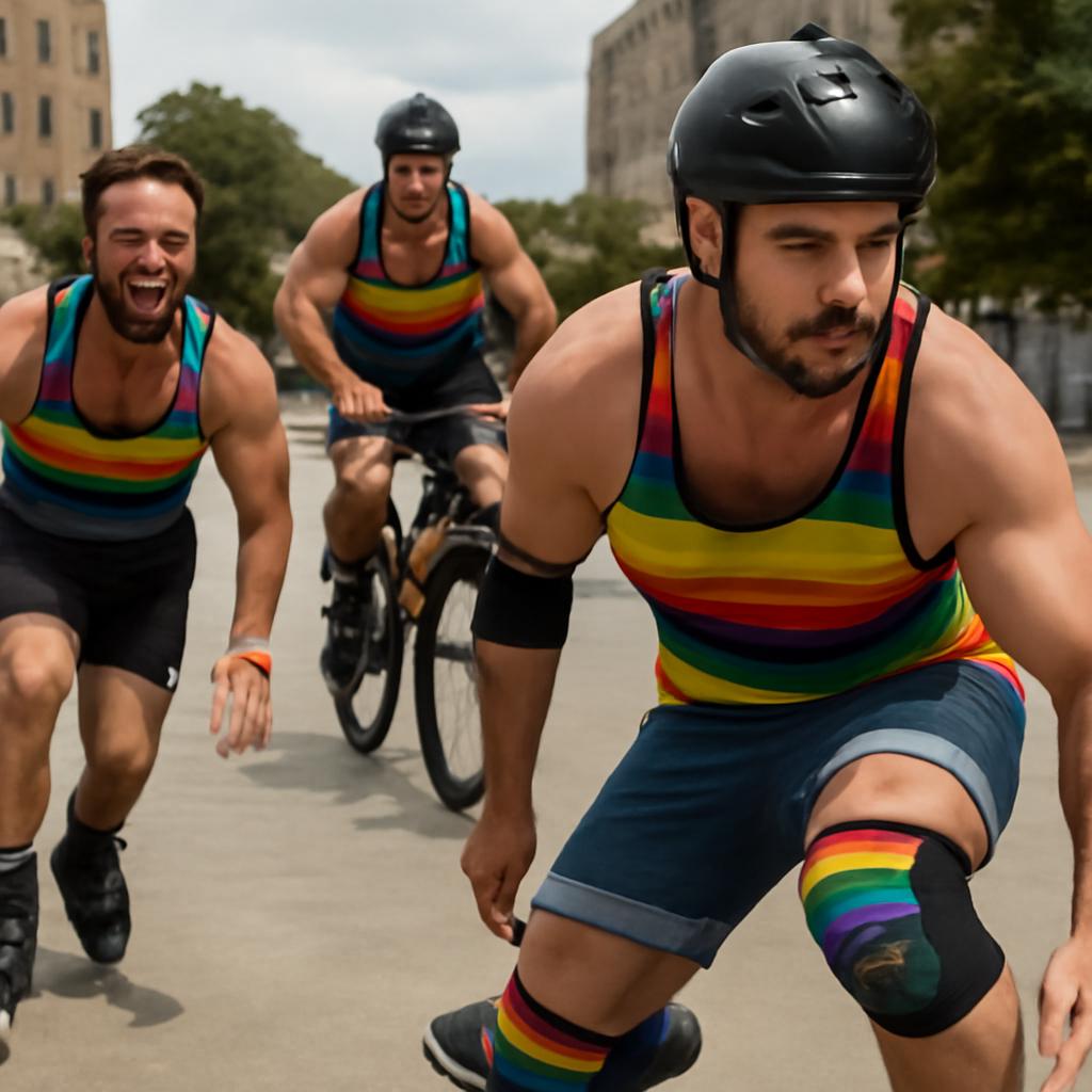 ferramenta para praticar esportes radicais urbanos em grupo