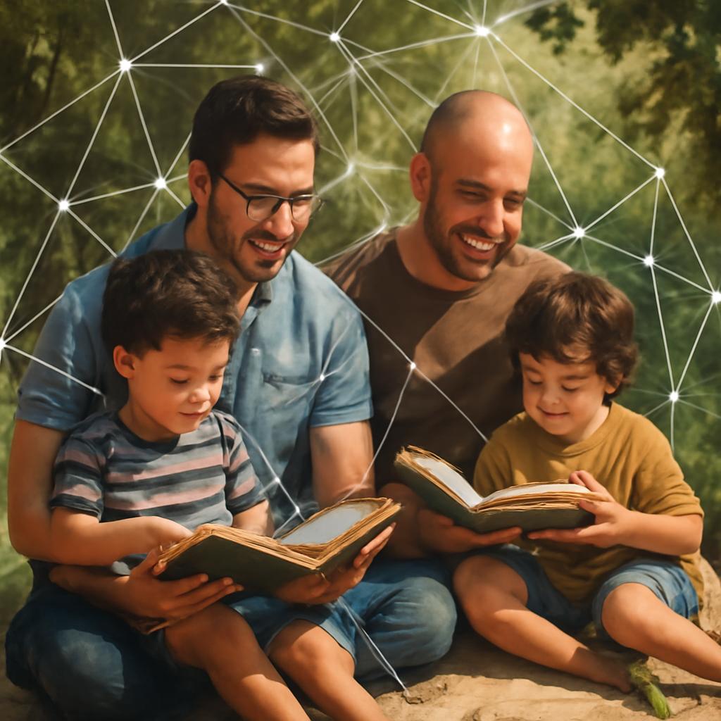 rede para criar rodas de leitura autoguiada em família