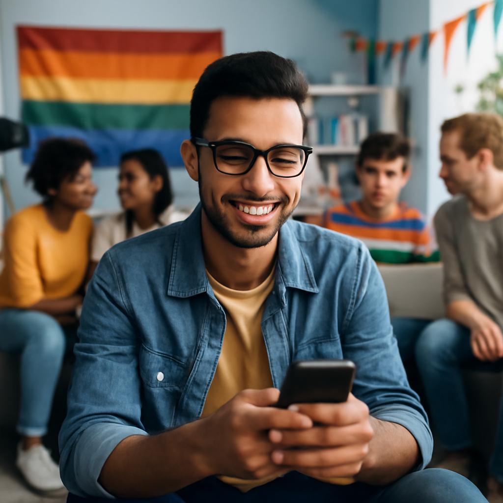 rede para networking social de jovens em ambientes inclusivos