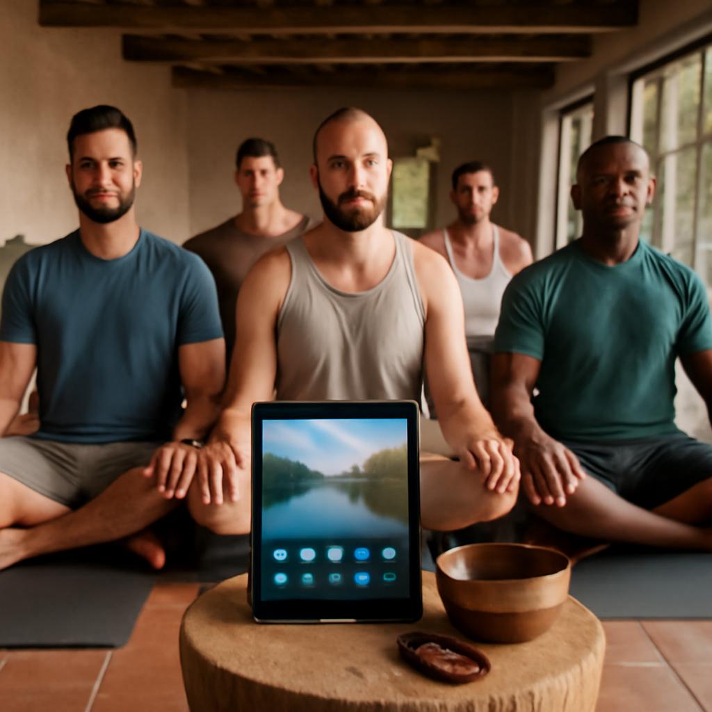ferramenta para experiências de mindfulness em retiros coletivos
