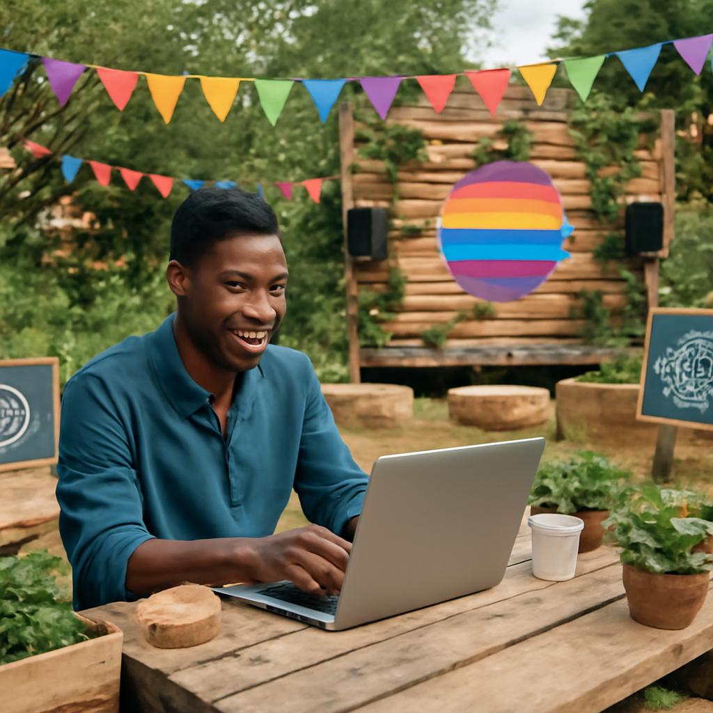 plataforma para eventos sustentáveis em comunidades locais