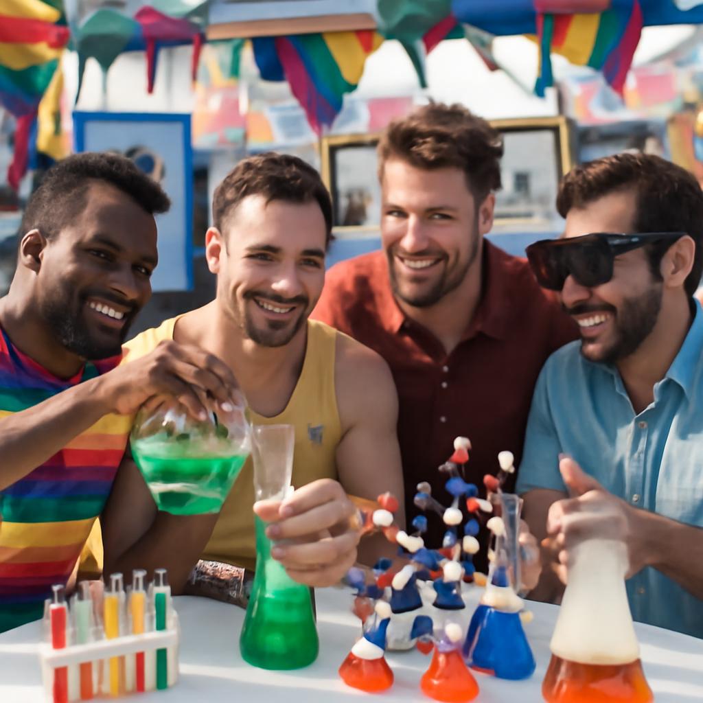 clube para criar experiências inovadoras de socialização em feiras de ciência