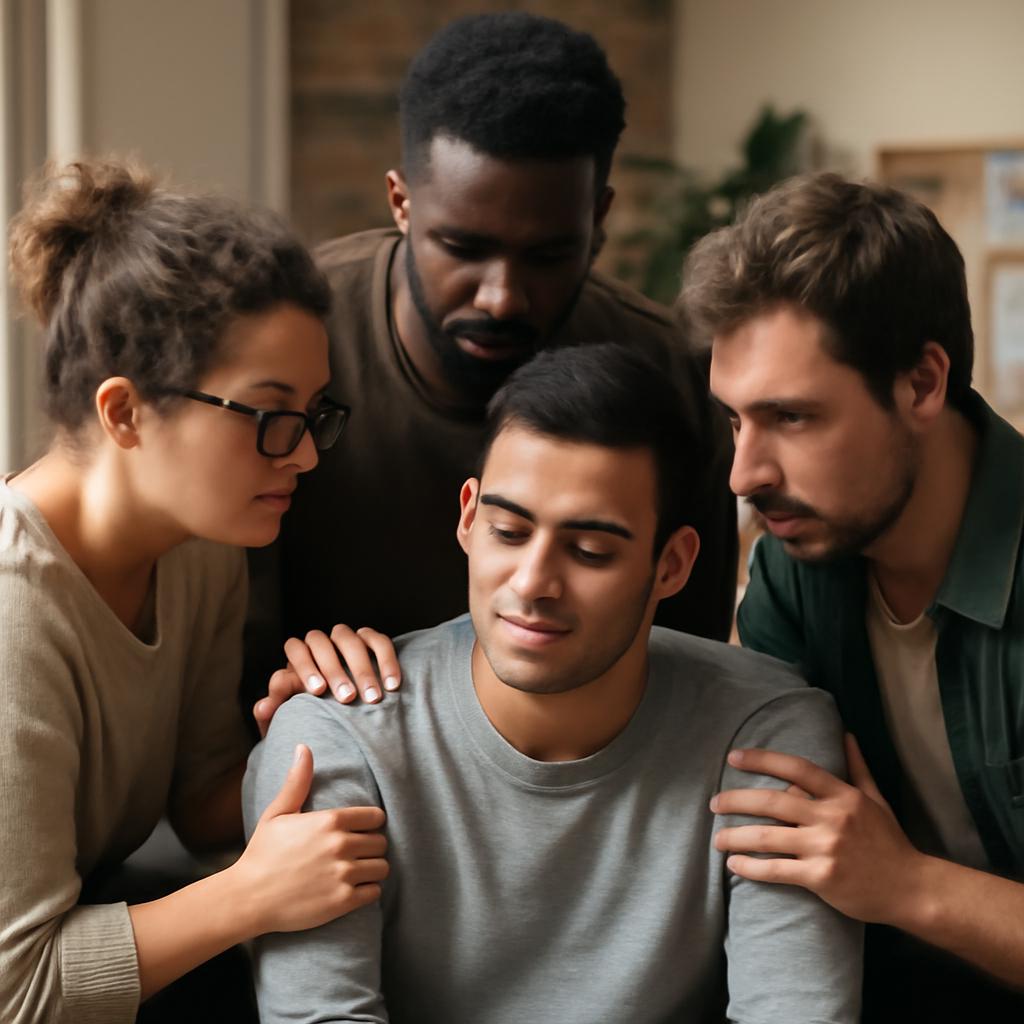 rede de apoio emocional para universitários