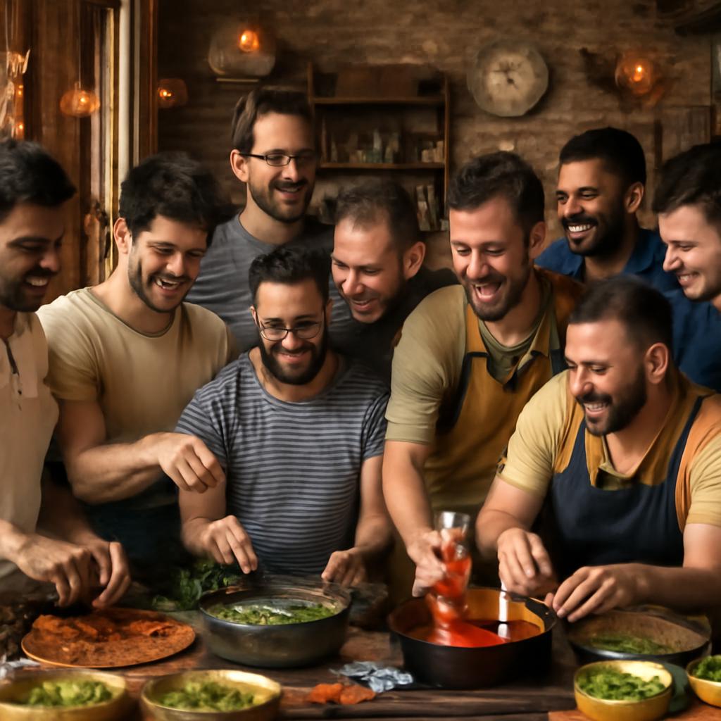 comunidade de culinária experimental colaborativa
