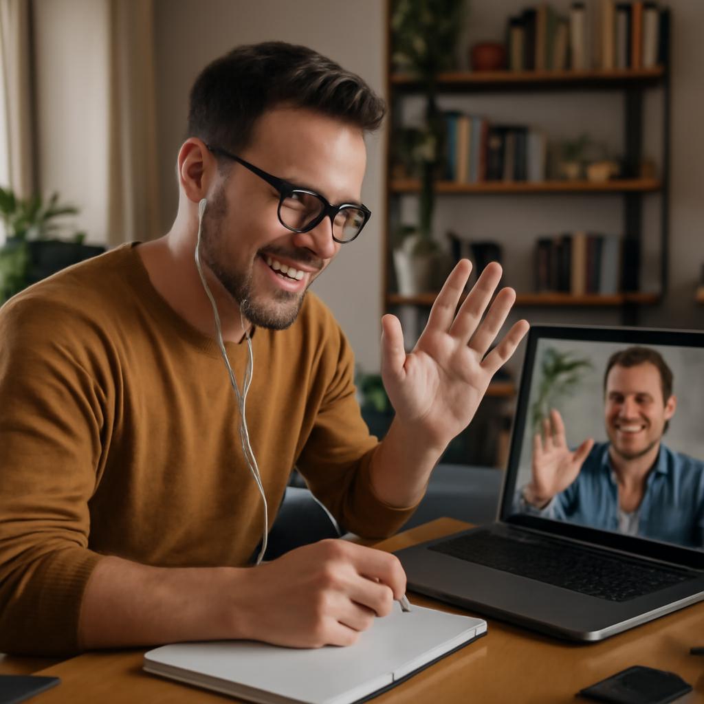 como manter amizades durante home office