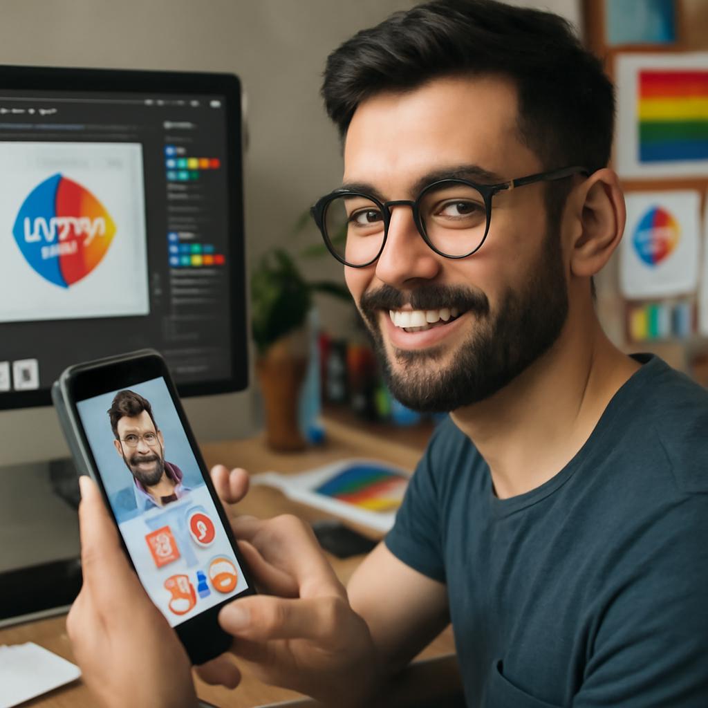 aplicativo para socialização de designers gráficos