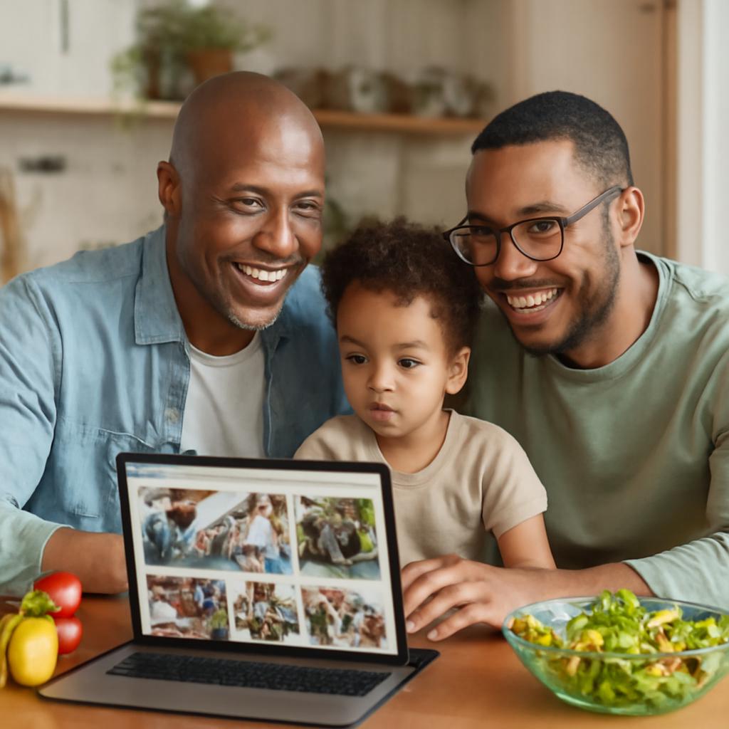 plataforma para troca de experiências veganas em família