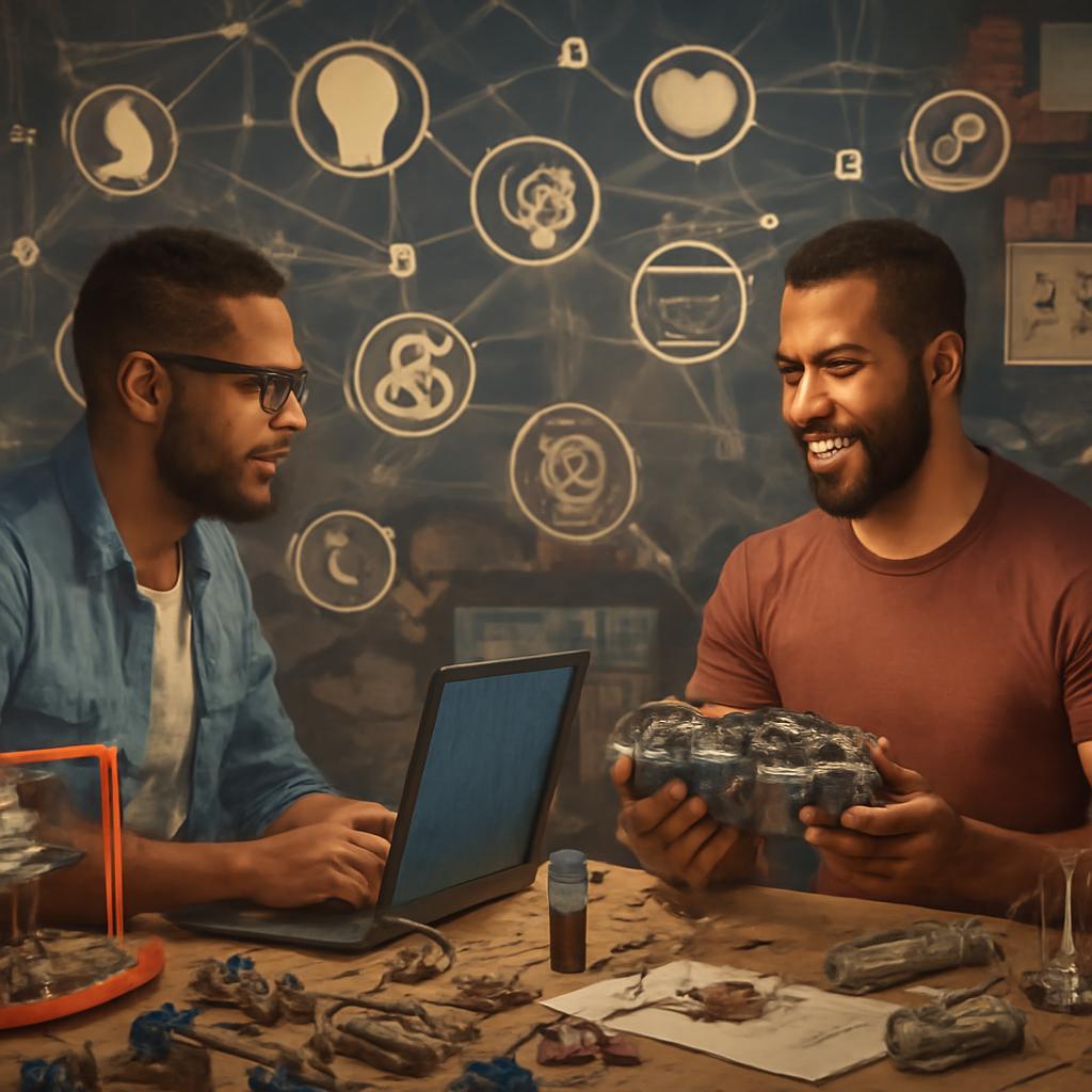 rede para integração entre makers e inventores
