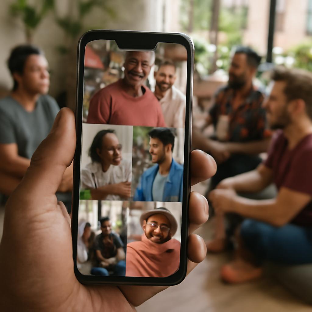 app para criar experiências multiculturais em retiros urbanos
