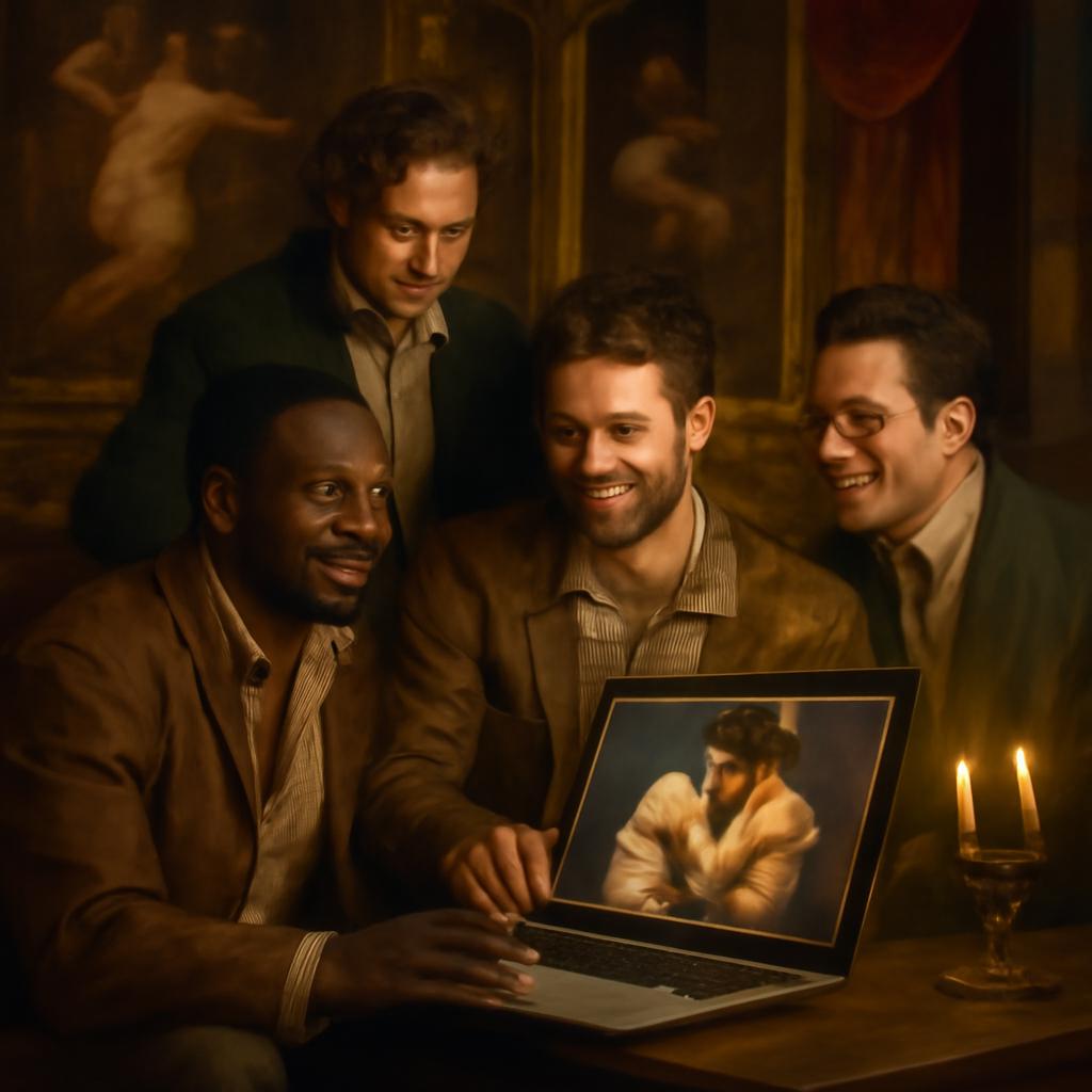 clube virtual para apreciação de arte barroca