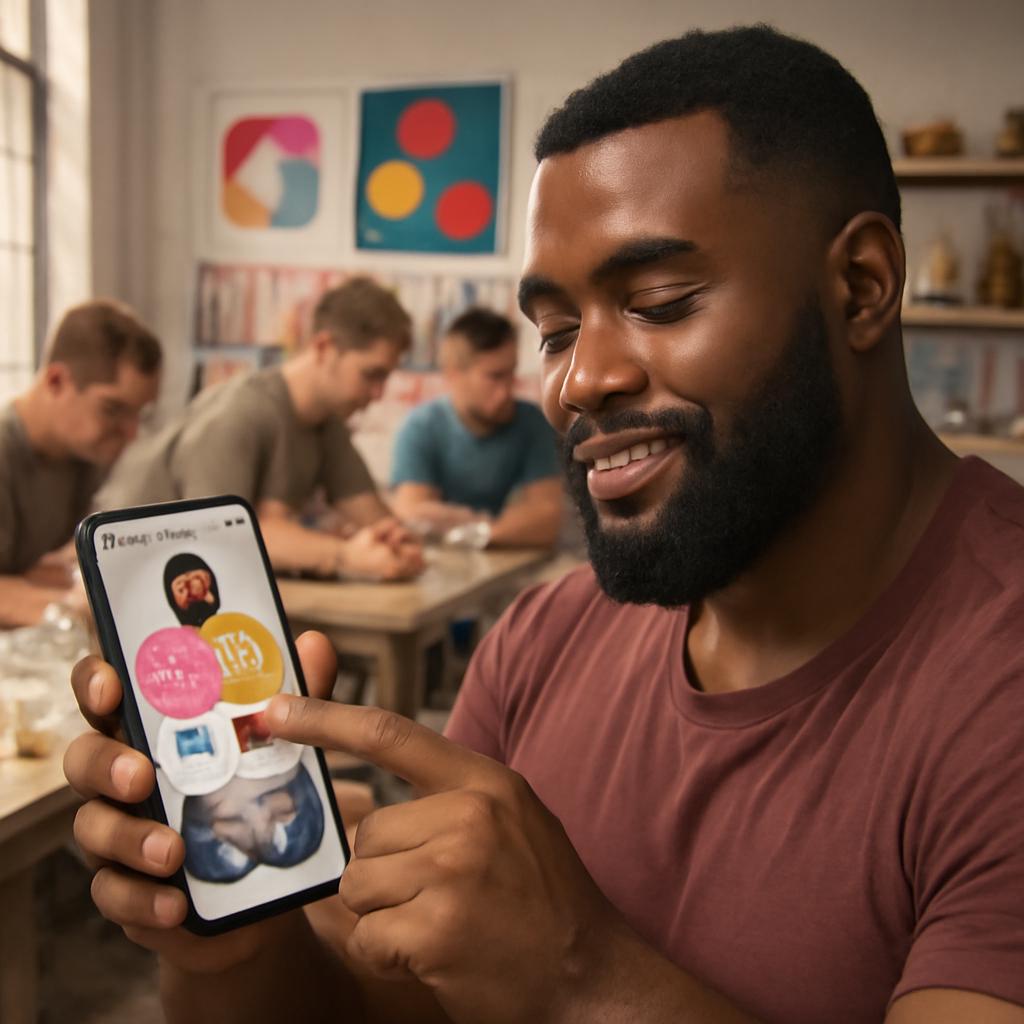 app para unir amantes de design gráfico em workshops