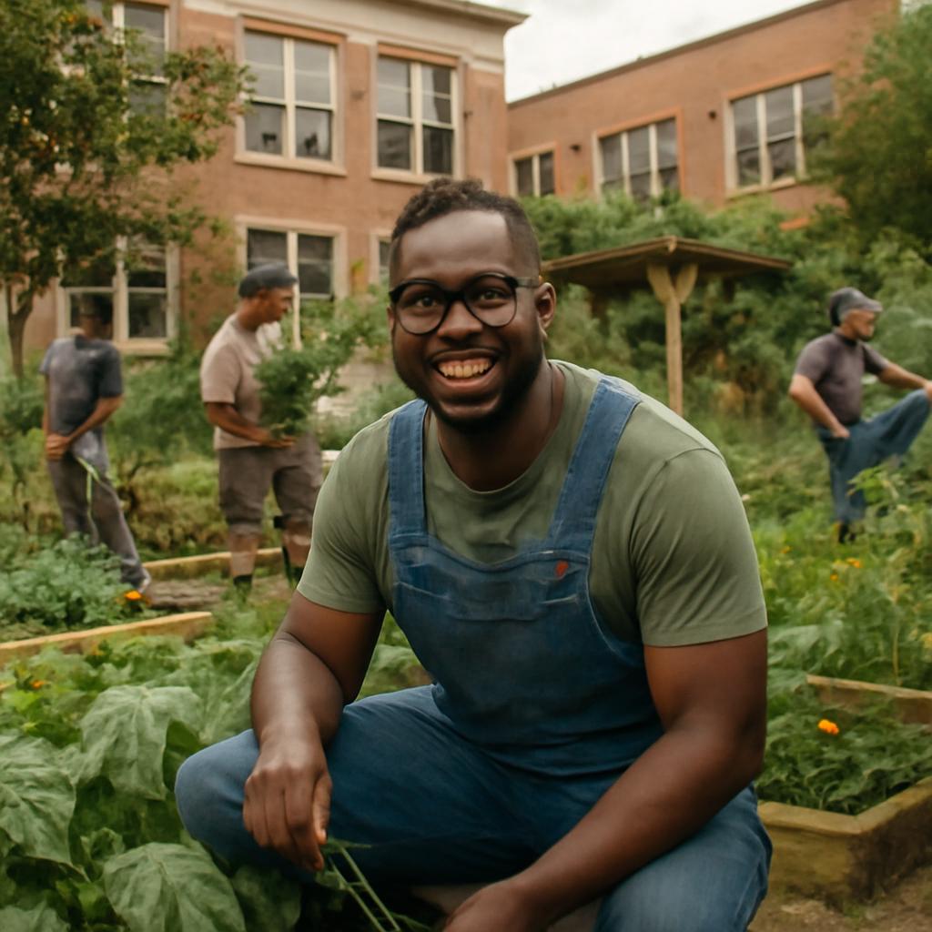 comunidade para praticantes de permacultura urbana em escolas