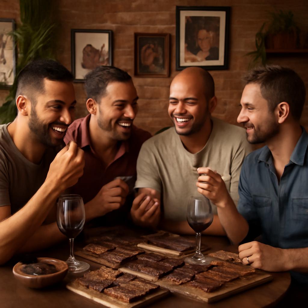 rede para clubes de degustação de chocolate artesanal