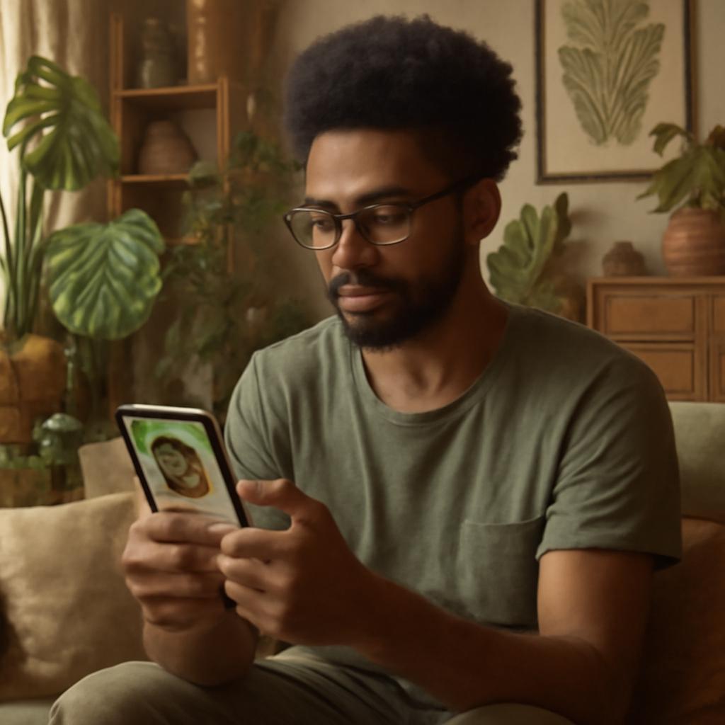 app para encontros de amantes de decoração sustentável