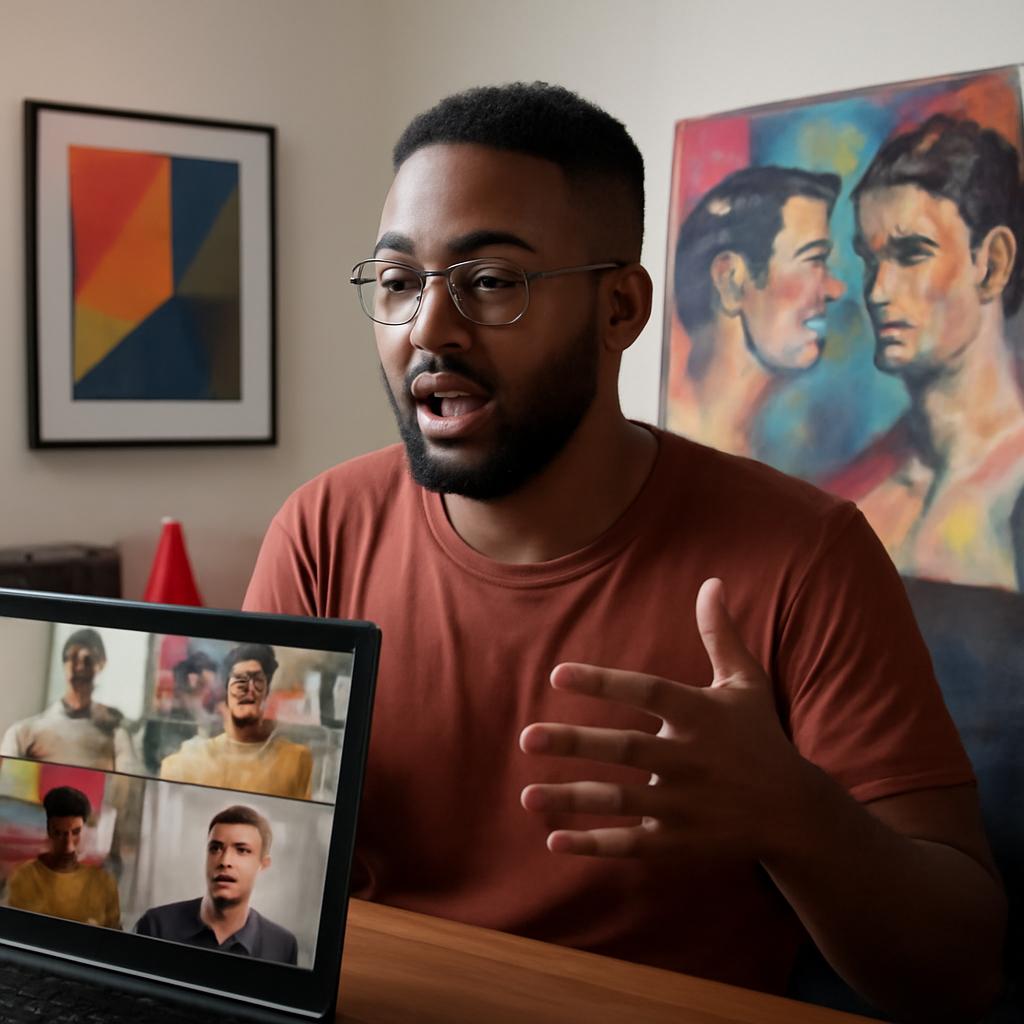 plataforma para debates online sobre arte contemporânea
