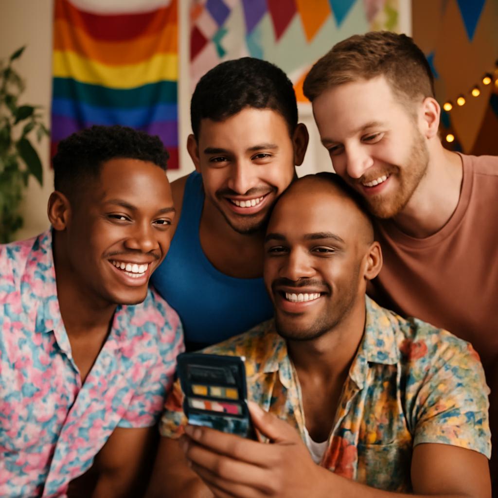 grupo digital para compartilhar playlists de festas colaborativas