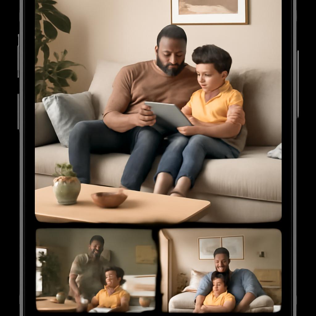 app para criar ambientes digitais para famílias monoparentais