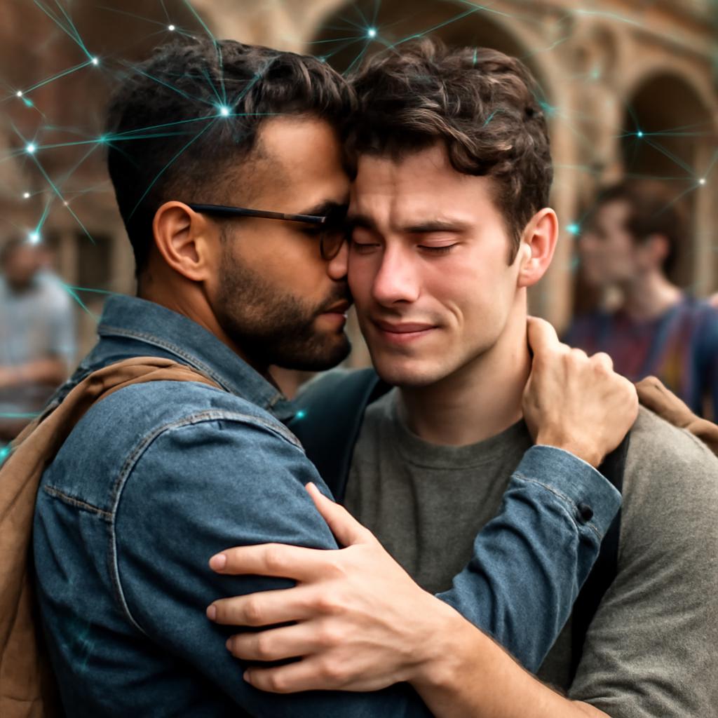 rede para conexão emocional profunda entre universitários