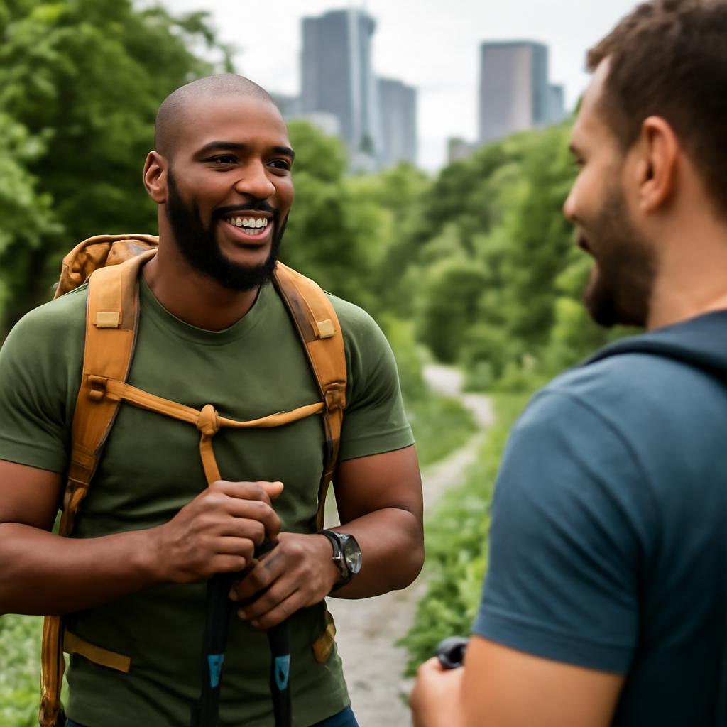 ferramenta para socialização de amantes de trilha em parques urbanos