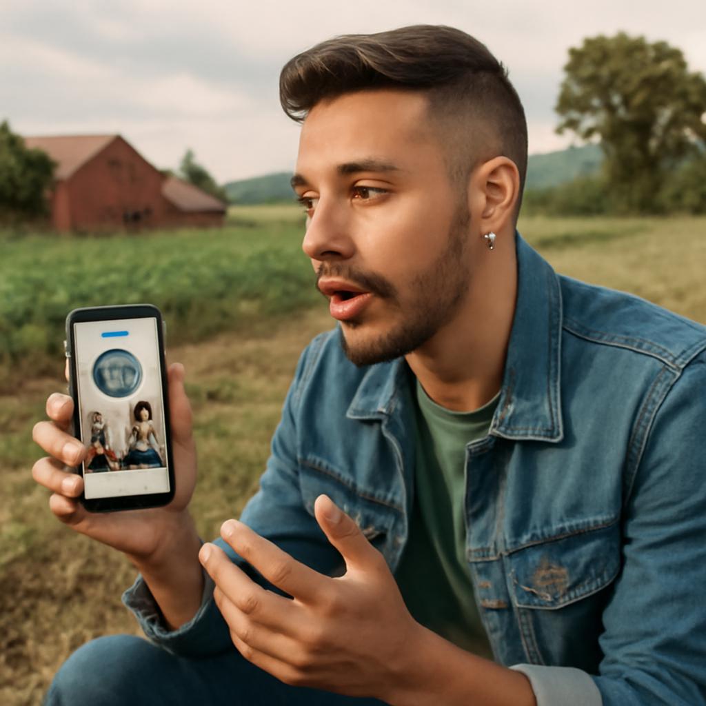 Aplicativo para debates ecológicos entre jovens rurais