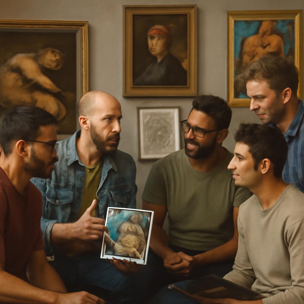 grupo de afinidade para amantes de história da arte