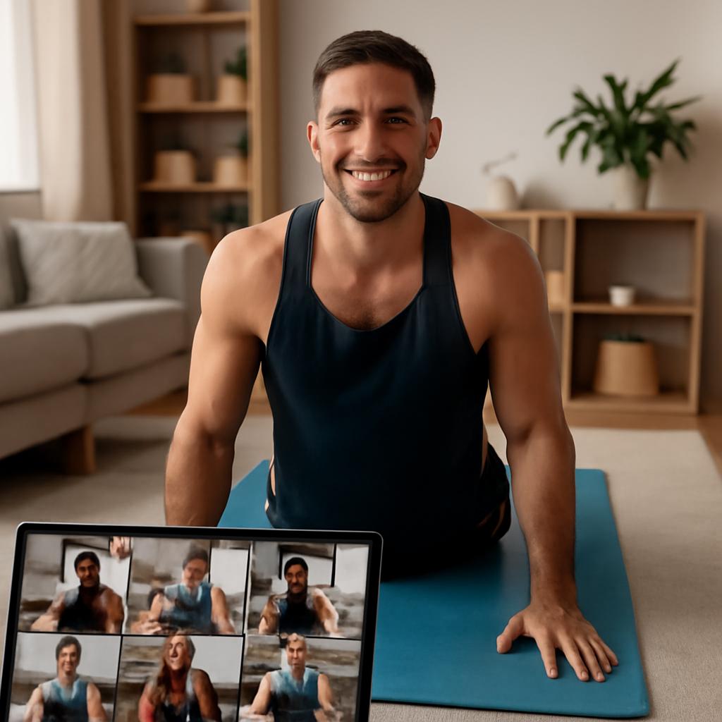 plataforma para praticar yoga coletiva online