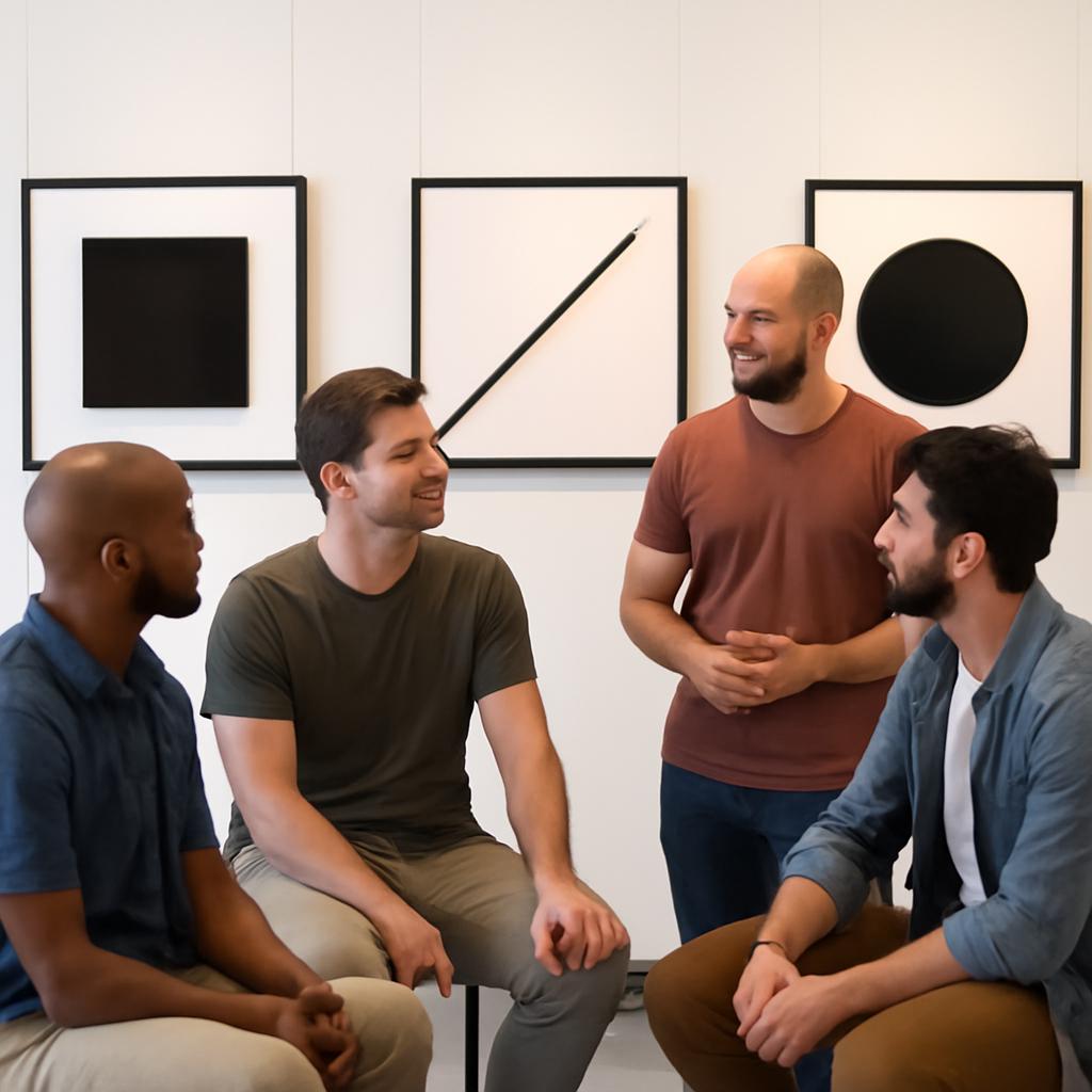 grupo para unir apreciadores de arte minimalista