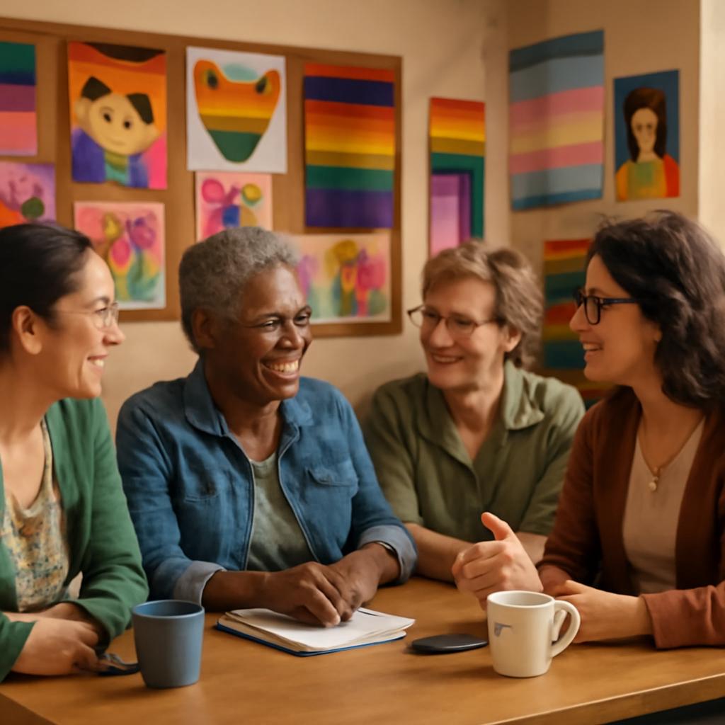 rede para mães compartilharem experiências culturais