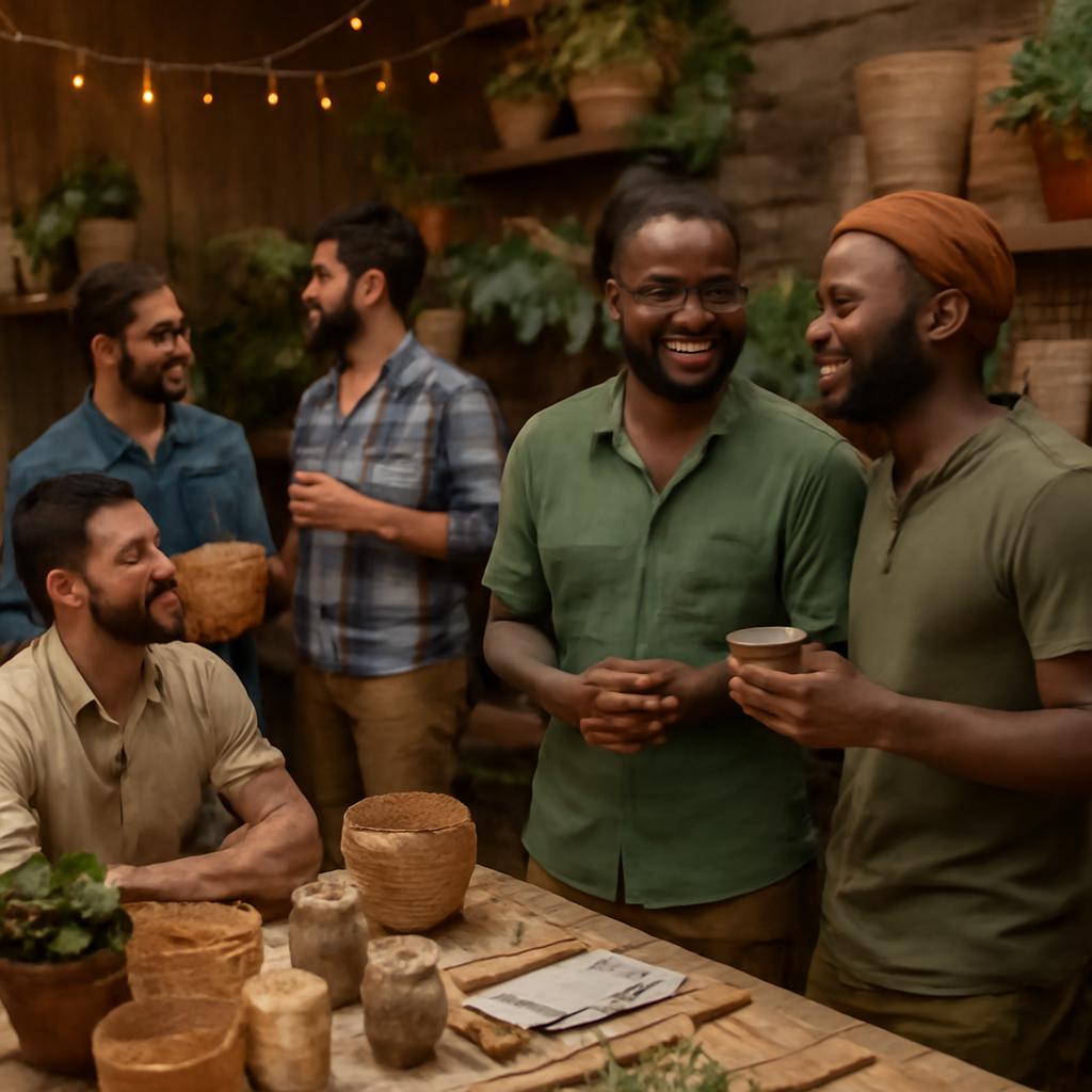 clube para networking de artesãos sustentáveis