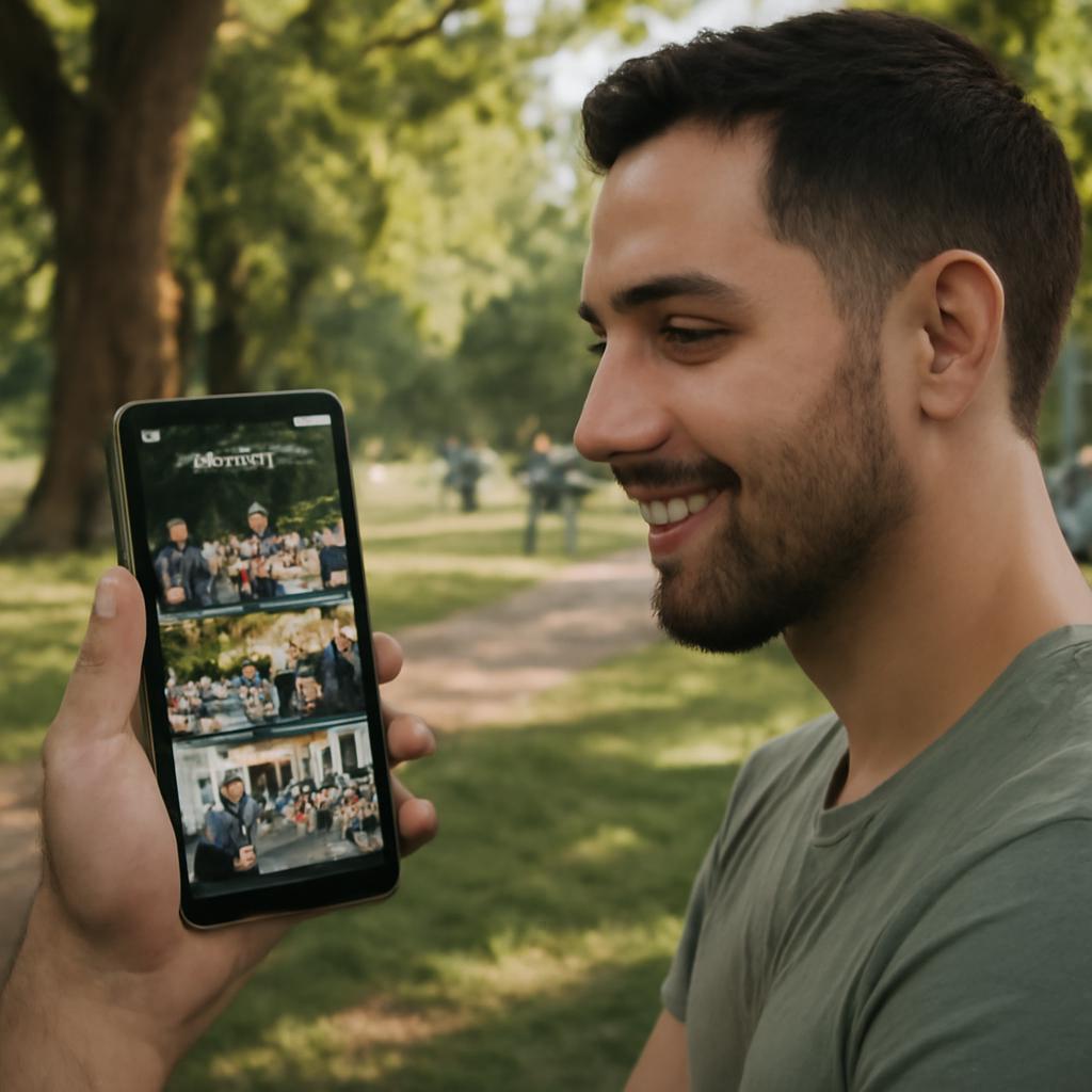 app para promover encontros culturais em parques