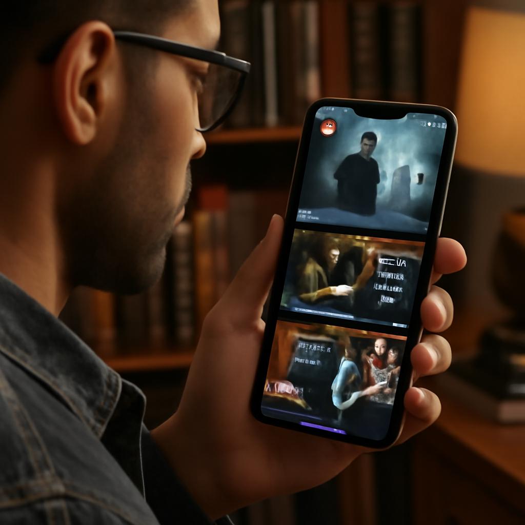 app para unir fãs de literatura policial contemporânea