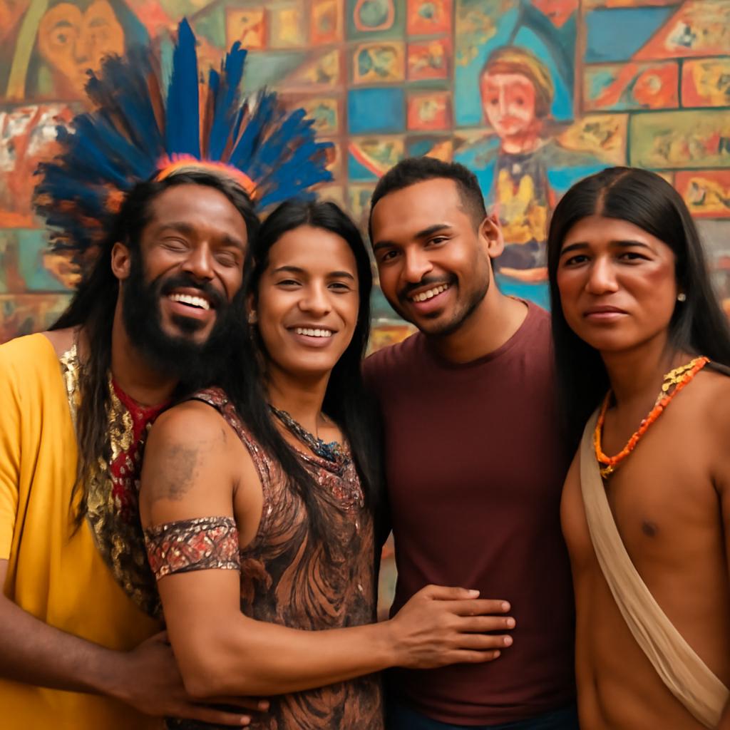 grupo para integrar amantes de cultura africana e indígena