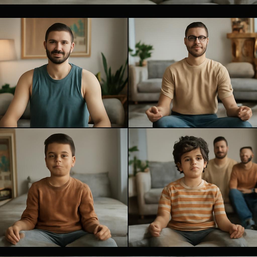 grupo virtual para experiências mindfulness em família