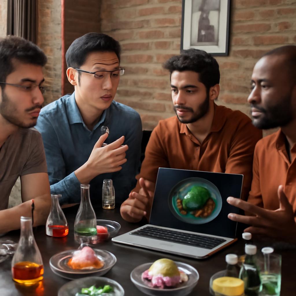 grupo digital para debates sobre gastronomia molecular