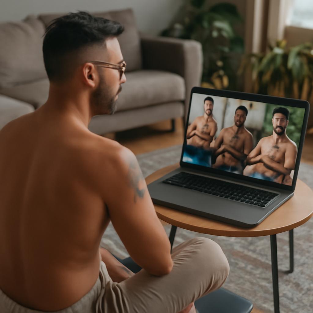 plataforma para socializar praticantes de yoga em grupo online
