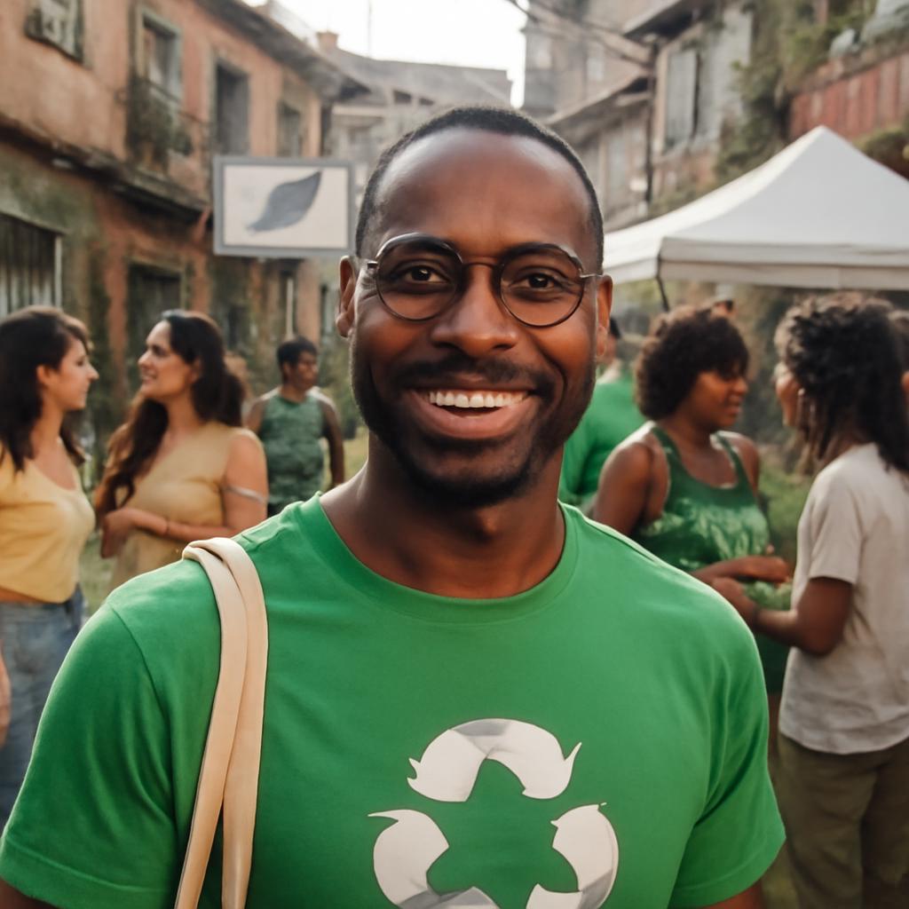 comunidade para eventos sustentáveis em bairros periféricos