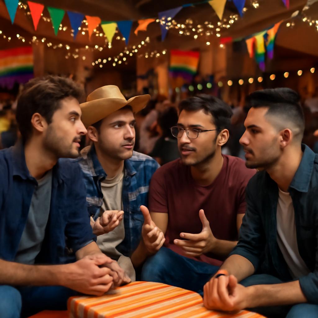 rede para debates sobre juventude rural em festas universitárias