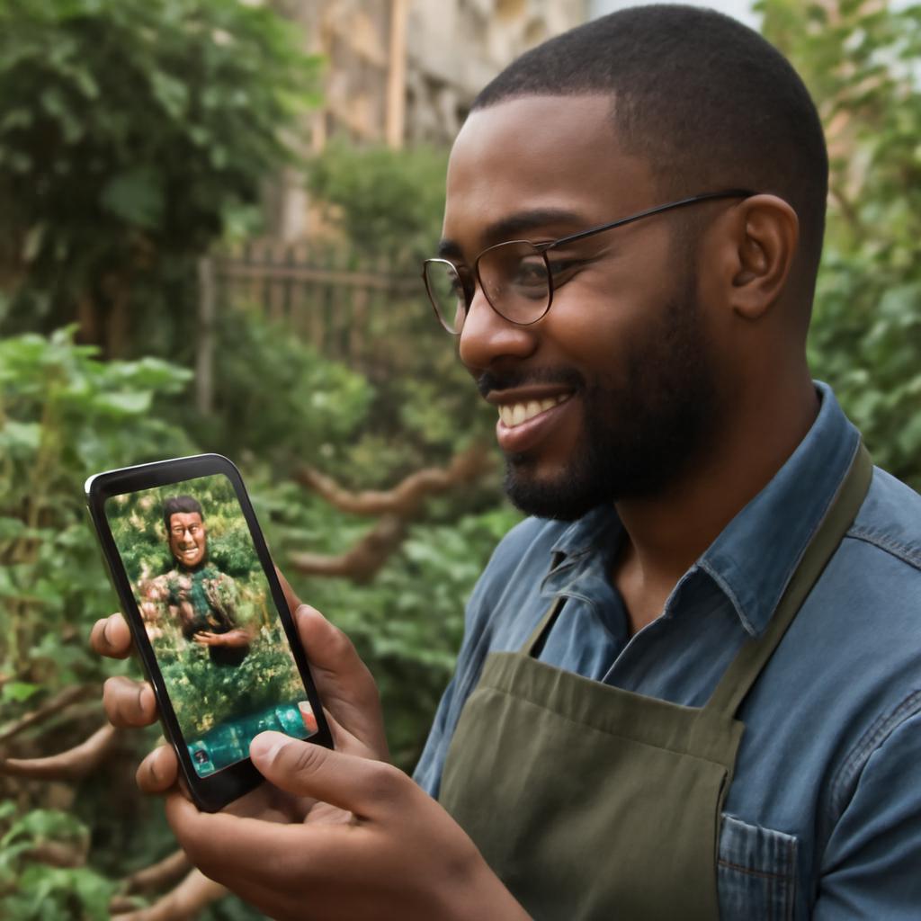 app para unir amantes de horticultura urbana