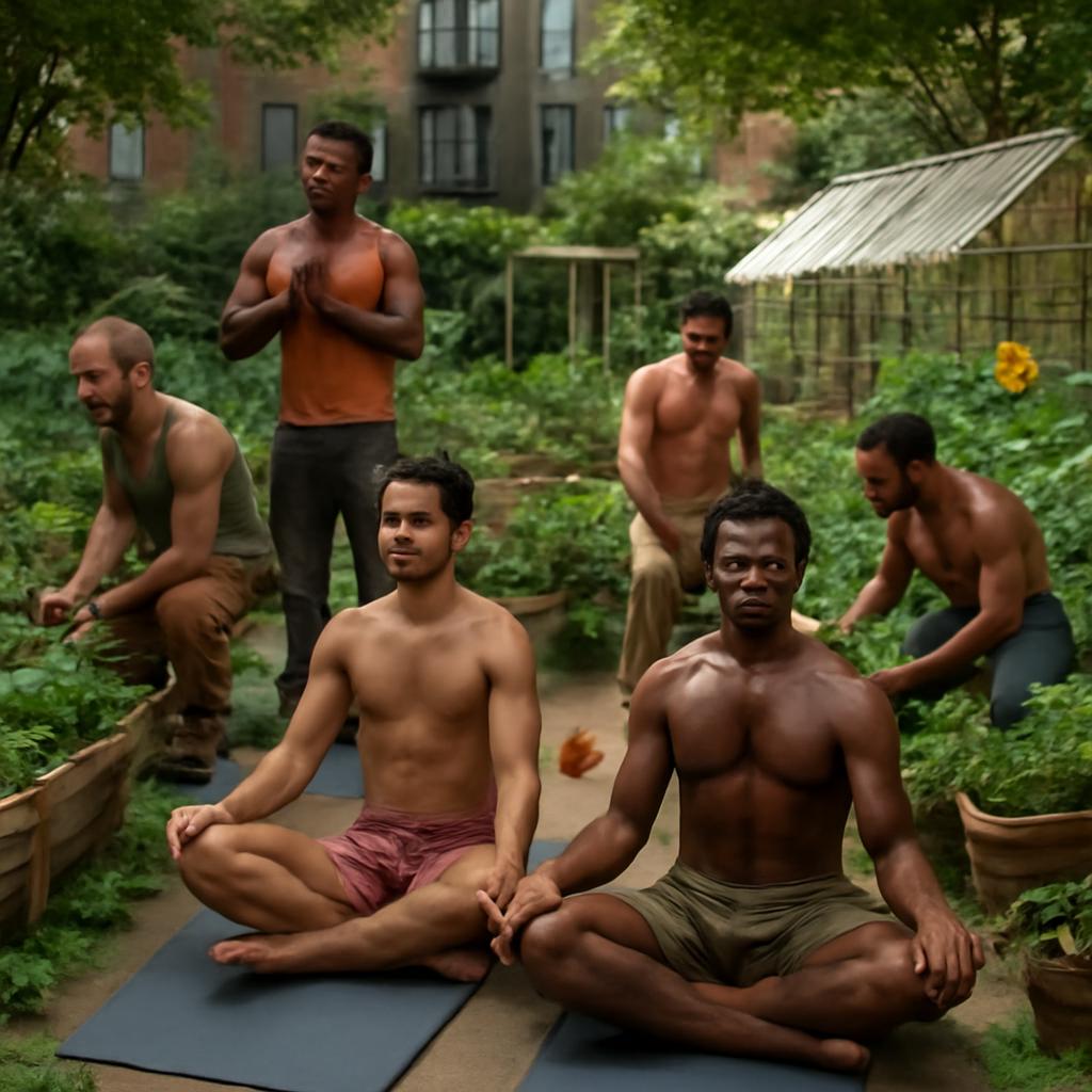 comunidade para praticantes de yoga e permacultura urbana