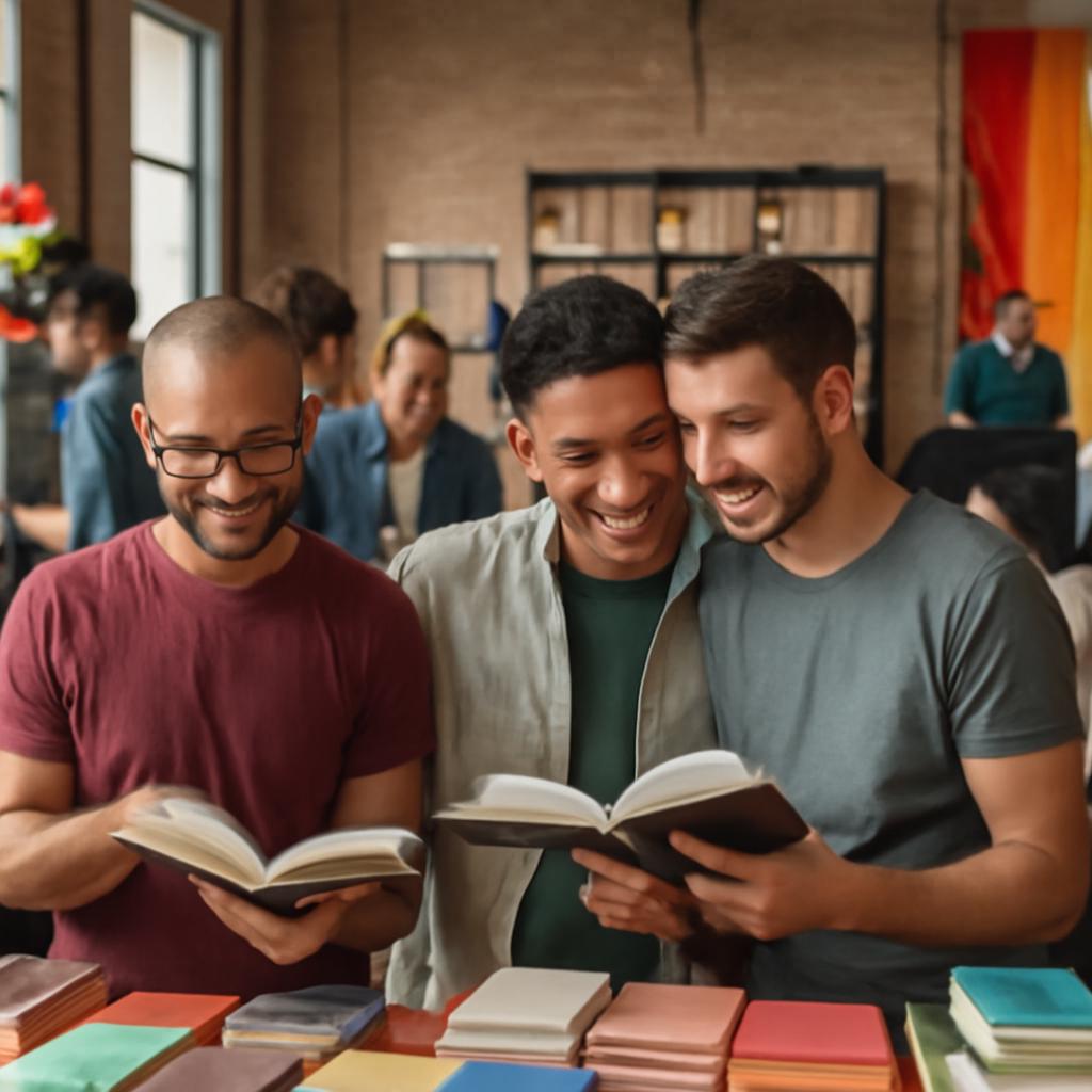 plataforma para eventos literários entre universitários