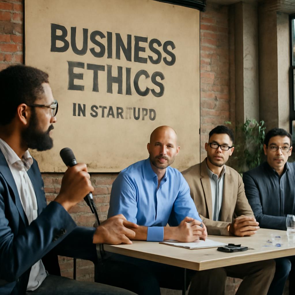 estrutura para debates de ética empresarial em startups