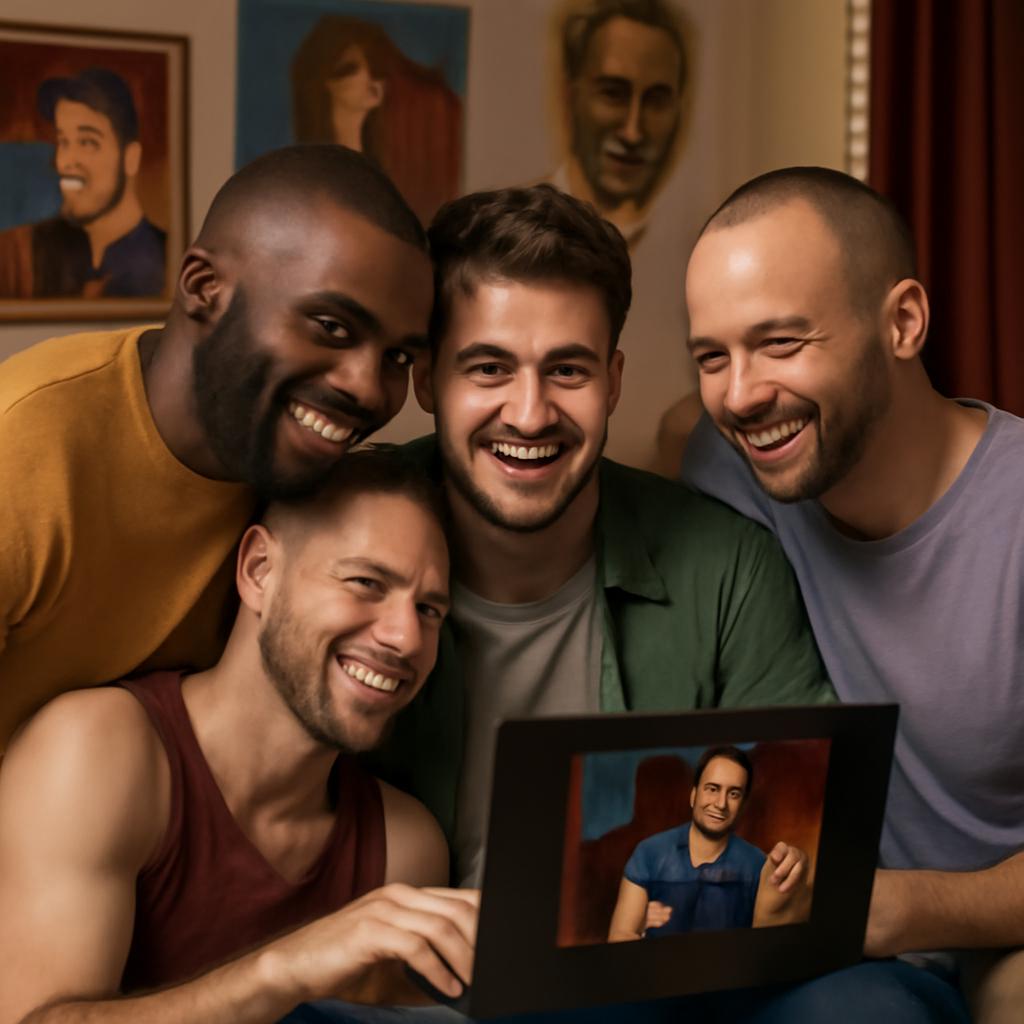 rede para socializar praticantes de teatro amador