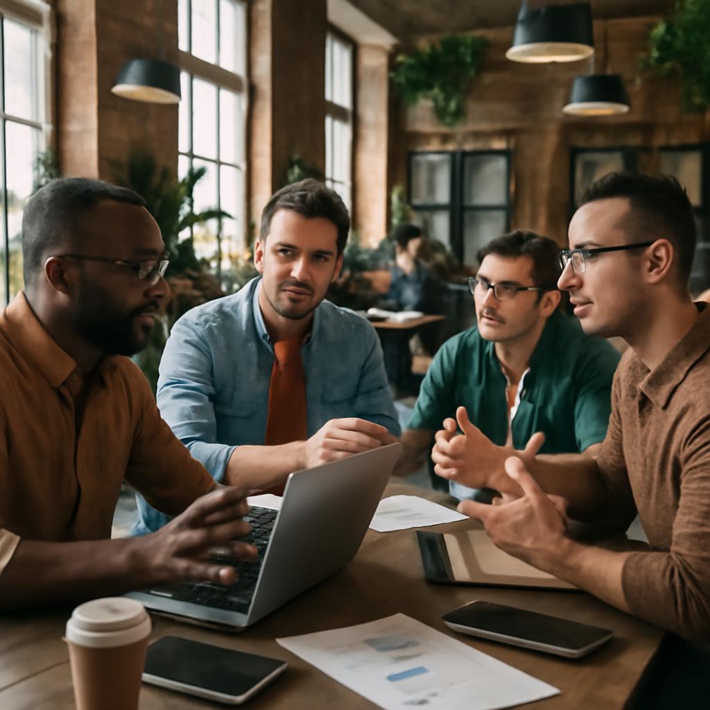 rede para debater inovação tecnológica coletiva em coworkings