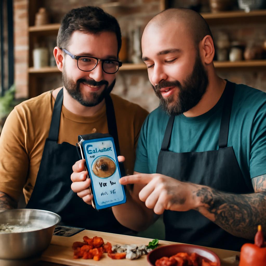 app para criar experiências de culinária experimental entre makers