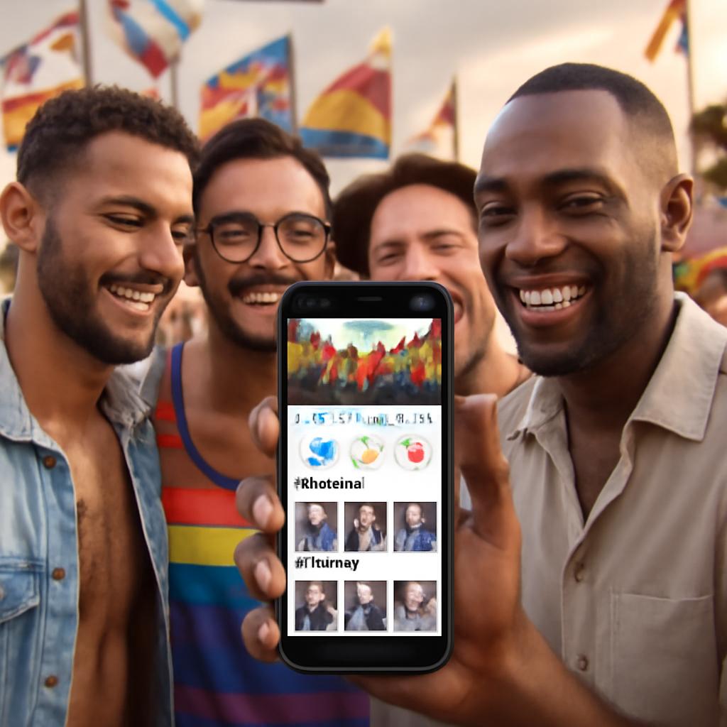 app para experiências colaborativas em festivais de arte