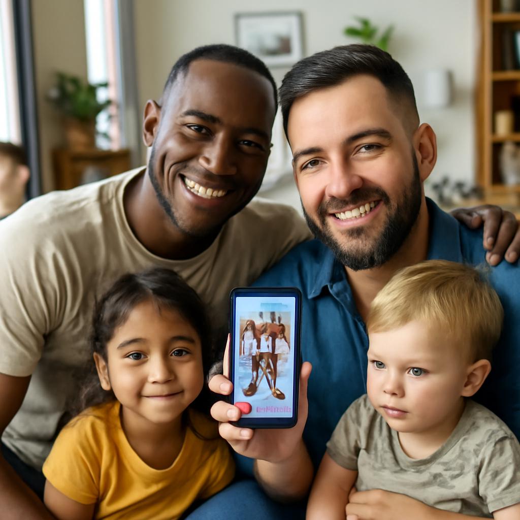 aplicativo amizade para famílias diversas