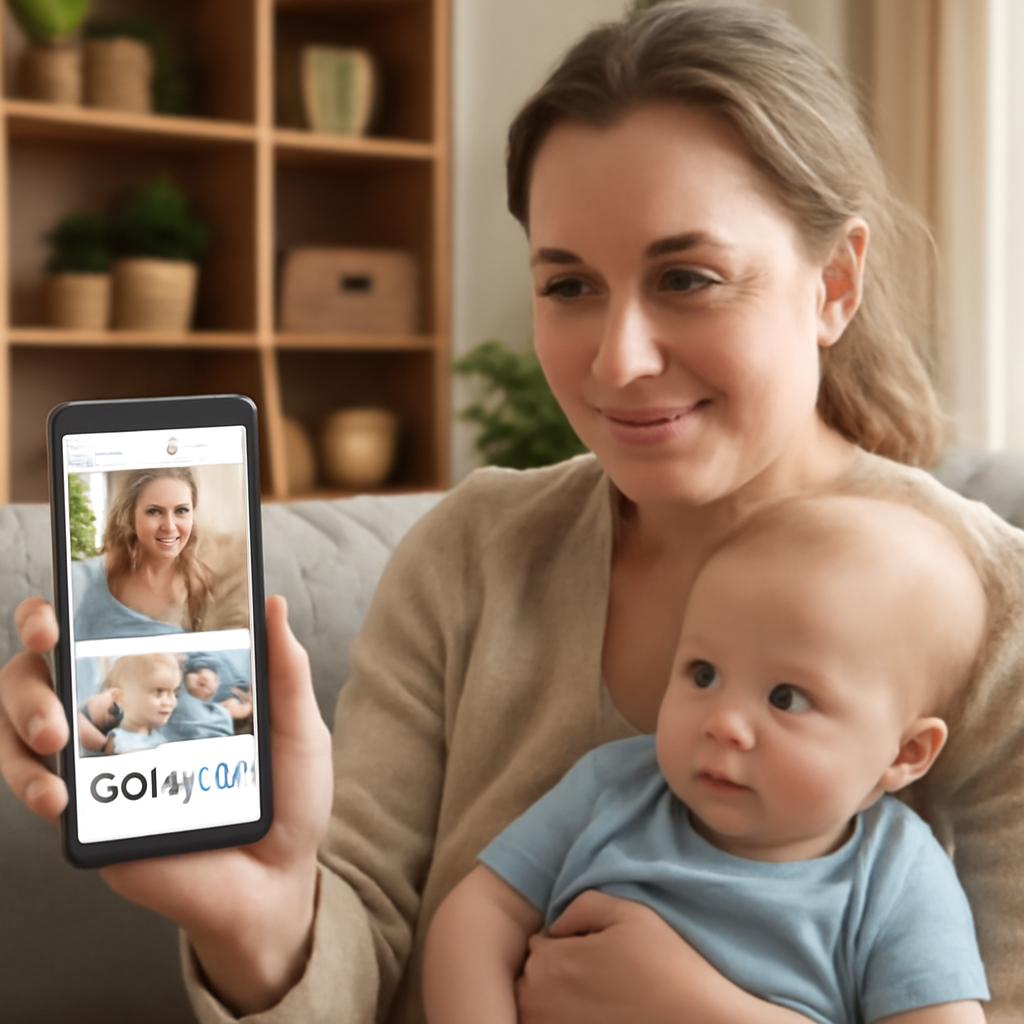 aplicativo amizade para mães de bebês