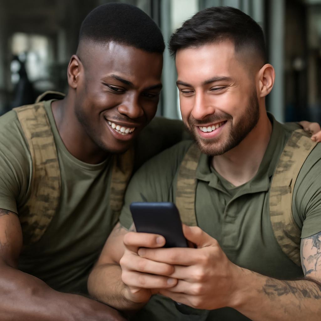 aplicativo amizade para fuzileiros esportivos